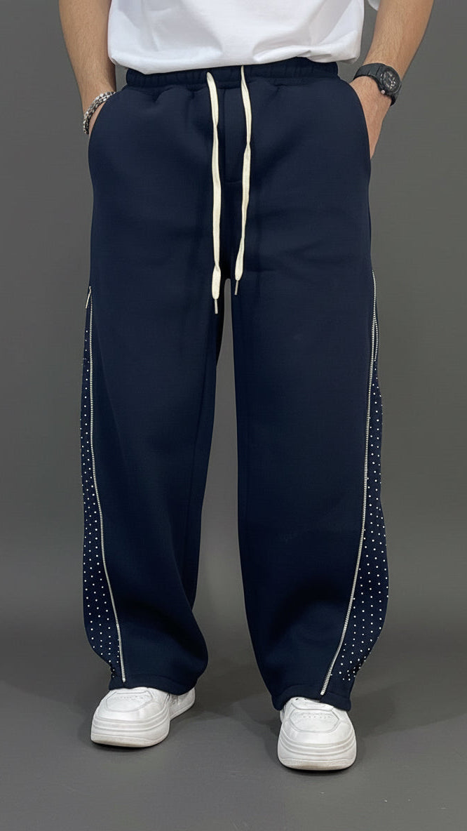 PANTALONI TUTA CRYSTAL ZIP