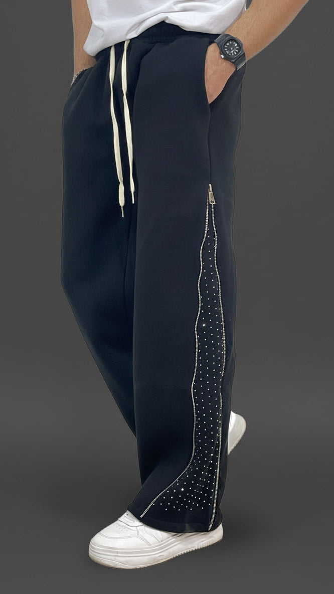 PANTALONI TUTA CRYSTAL ZIP
