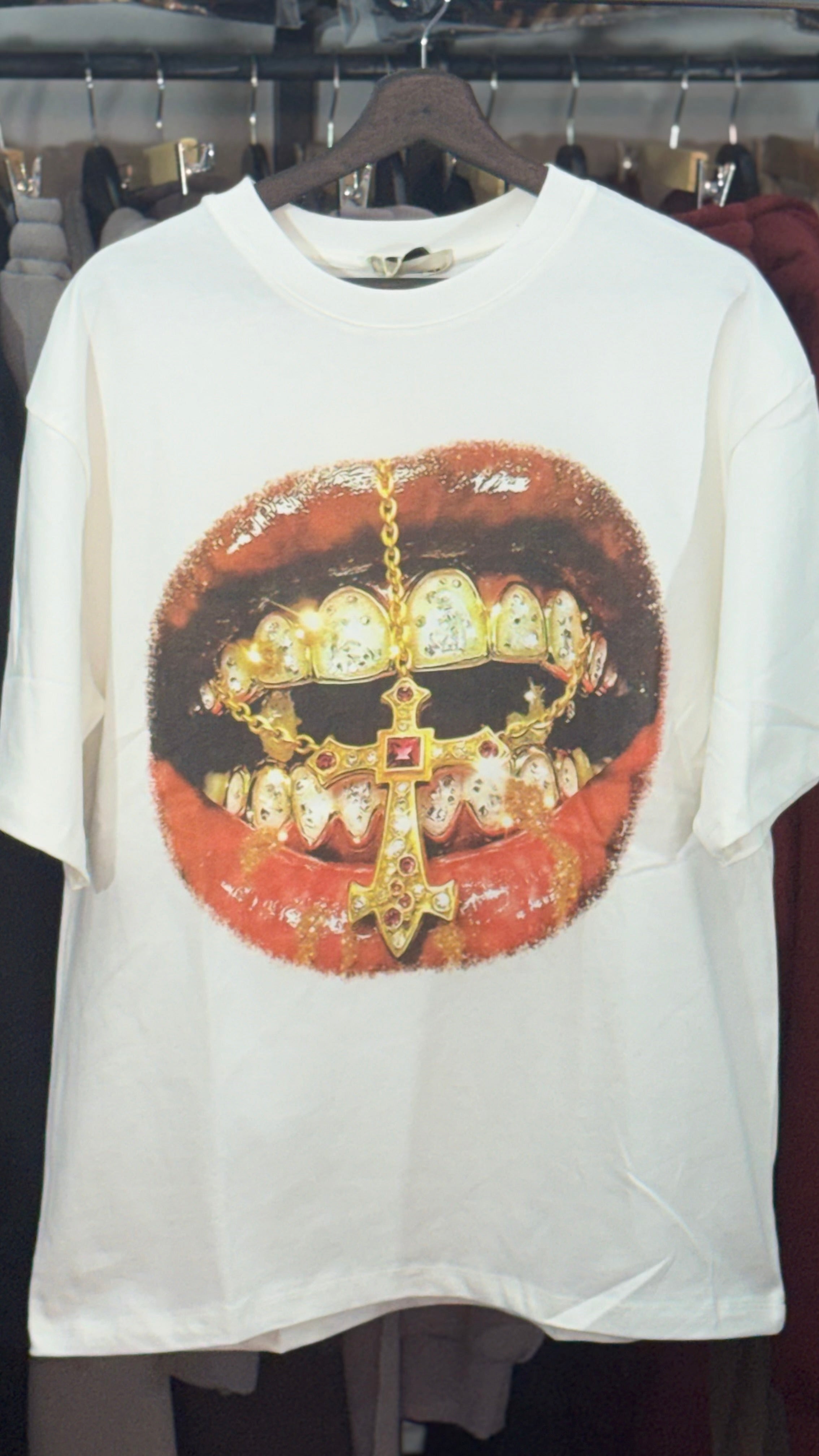 T-SHIRT URBAN GOLD CROSS