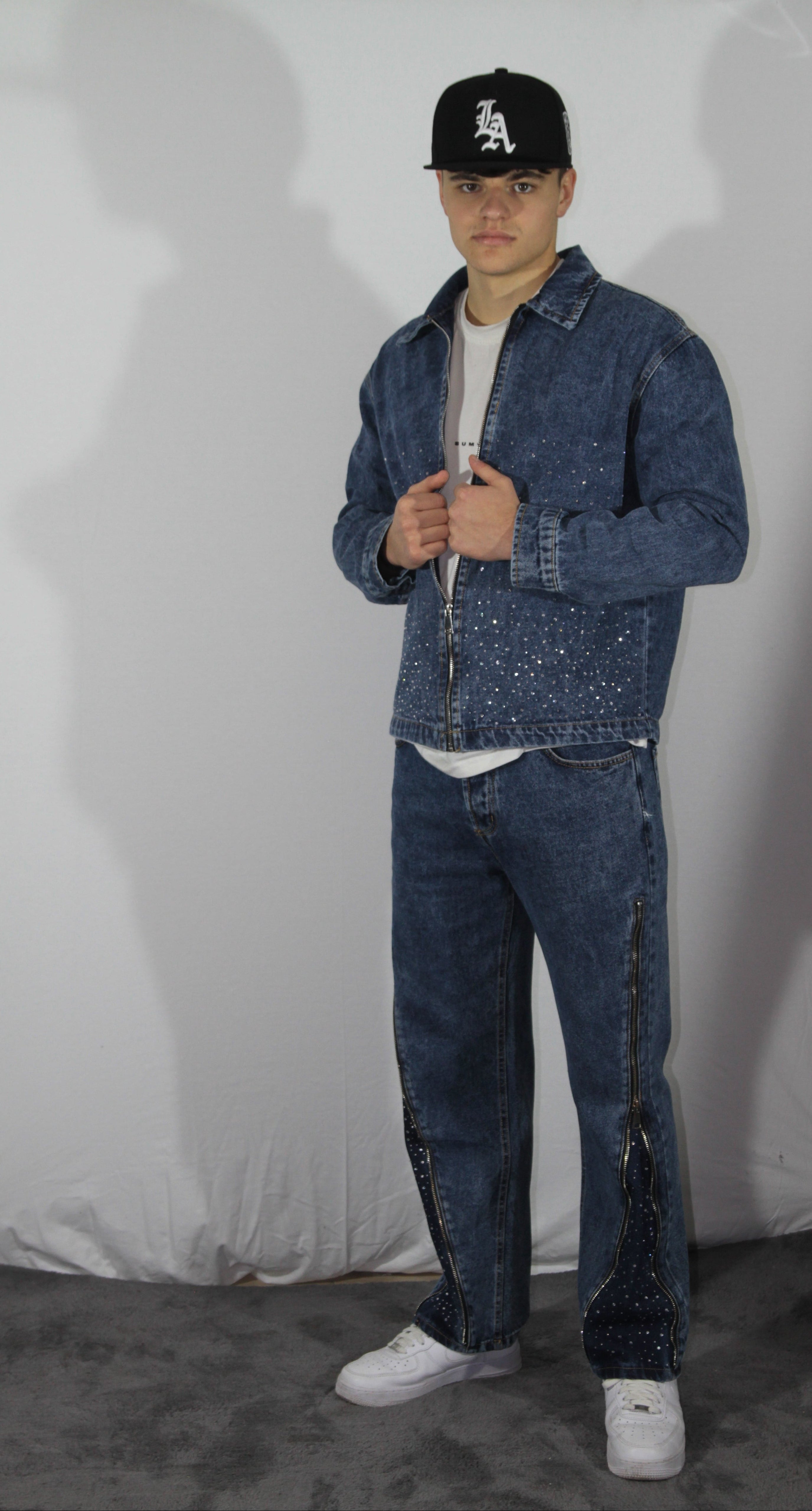 COORDINATO DENIM CRYSTAL CHIARO