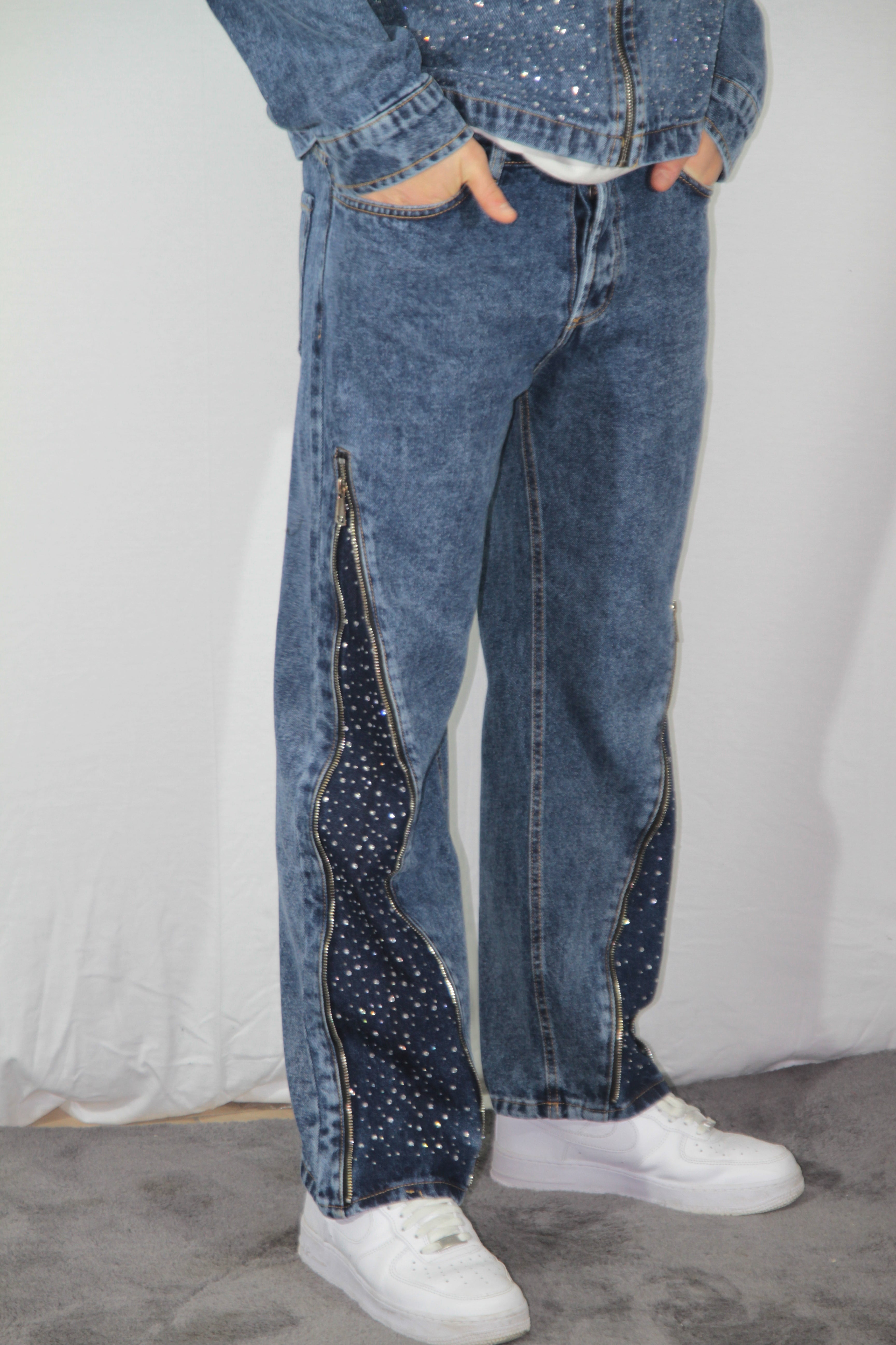 COORDINATO DENIM CRYSTAL CHIARO