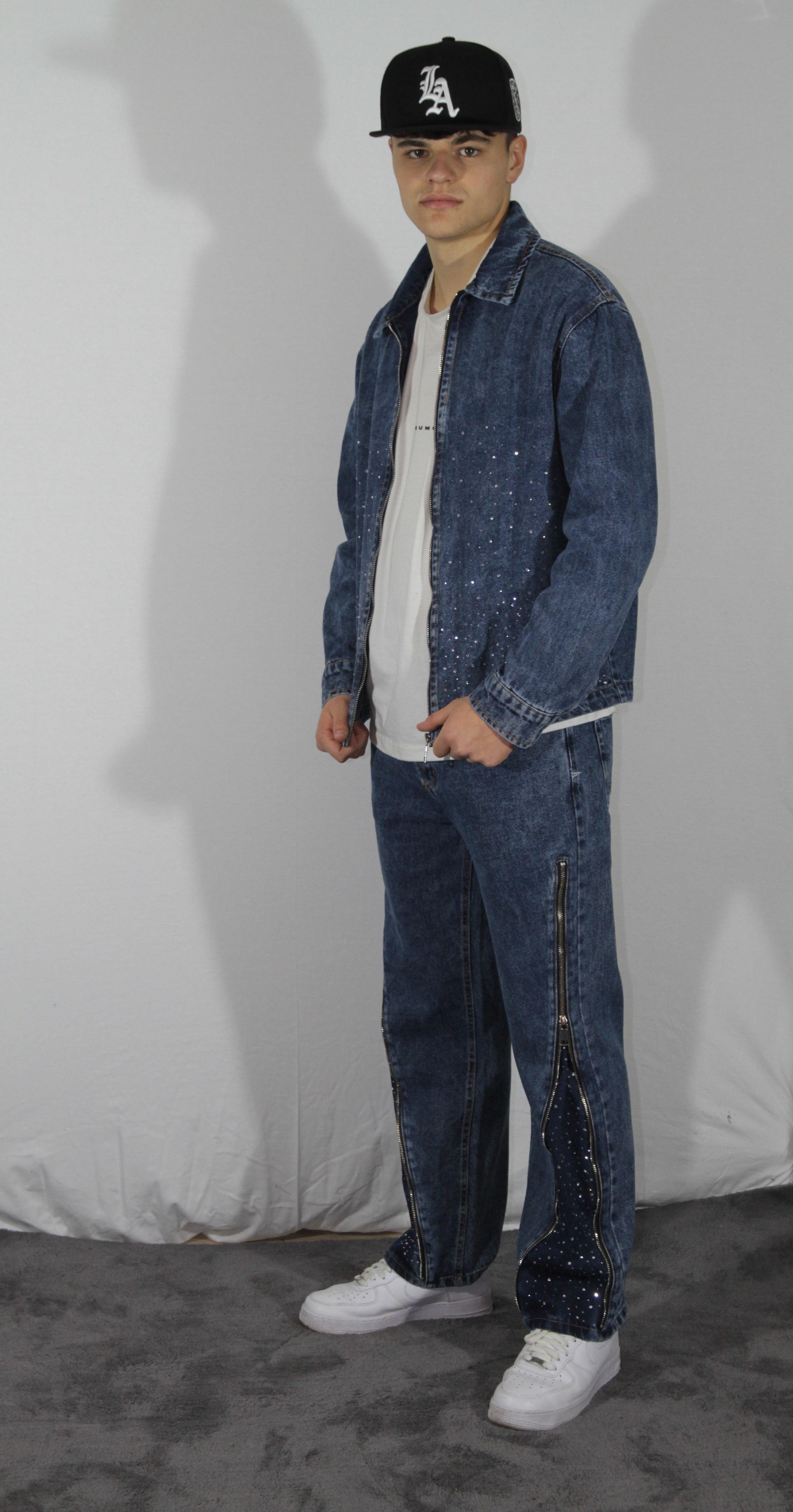 COORDINATO DENIM CRYSTAL CHIARO